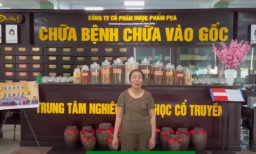 Cô Xuyến (Nam Định) cho biết giờ đây, cô đi lại nhanh nhẹn, không còn cảm giác bị Đau đầu gối nữa